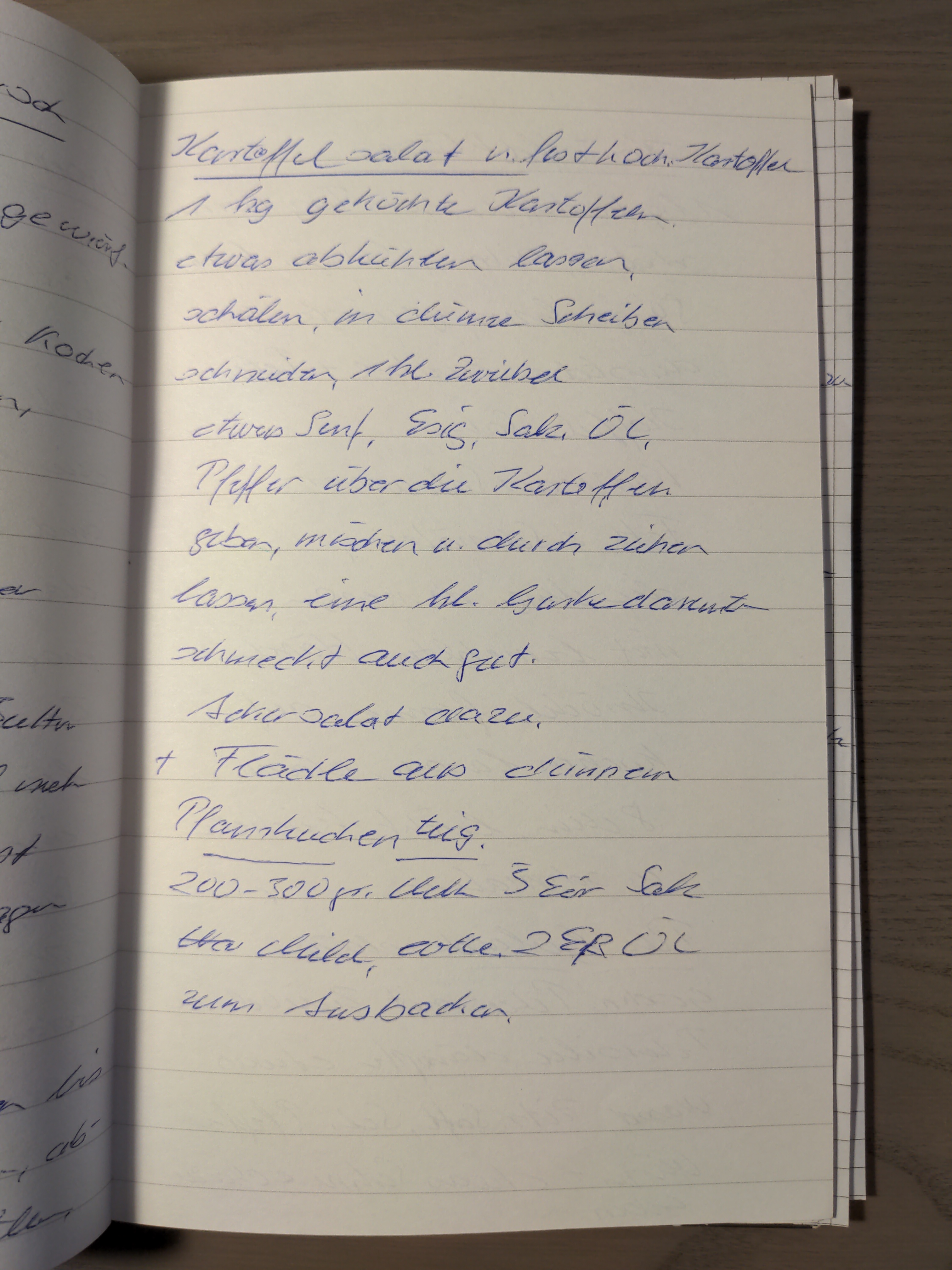 my grandmas handwritten version of this recipe