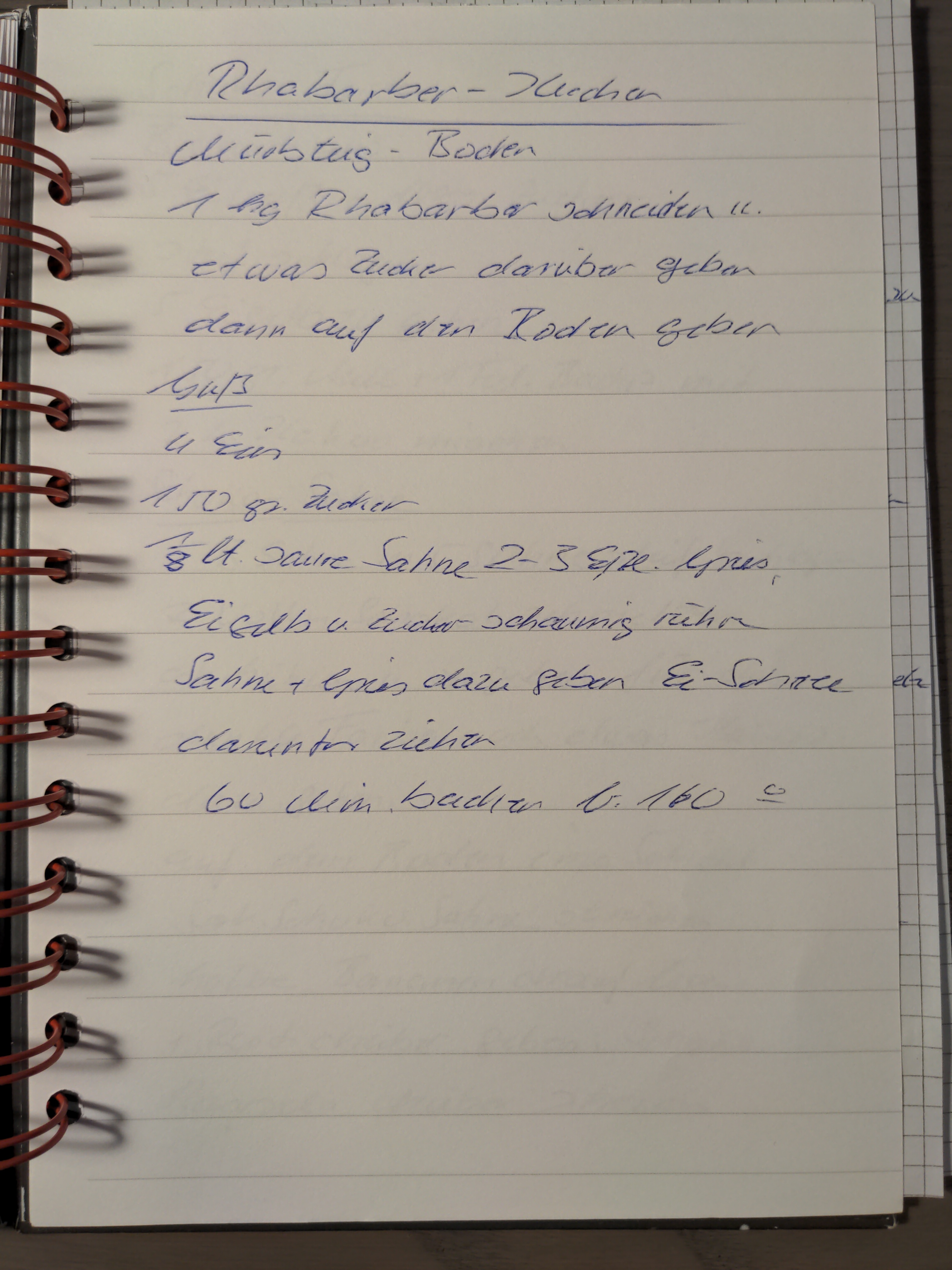 my grandmas handwritten version of this recipe