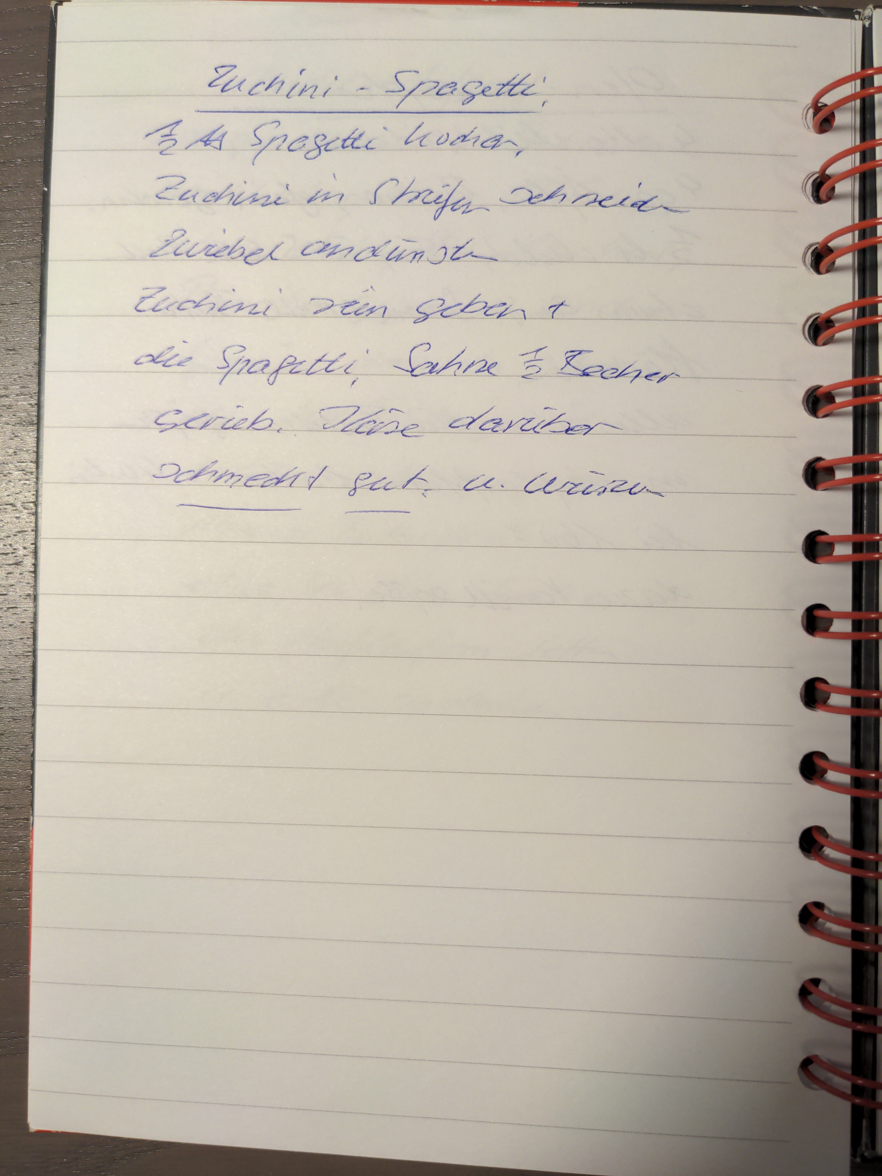 my grandmas handwritten version of this recipe